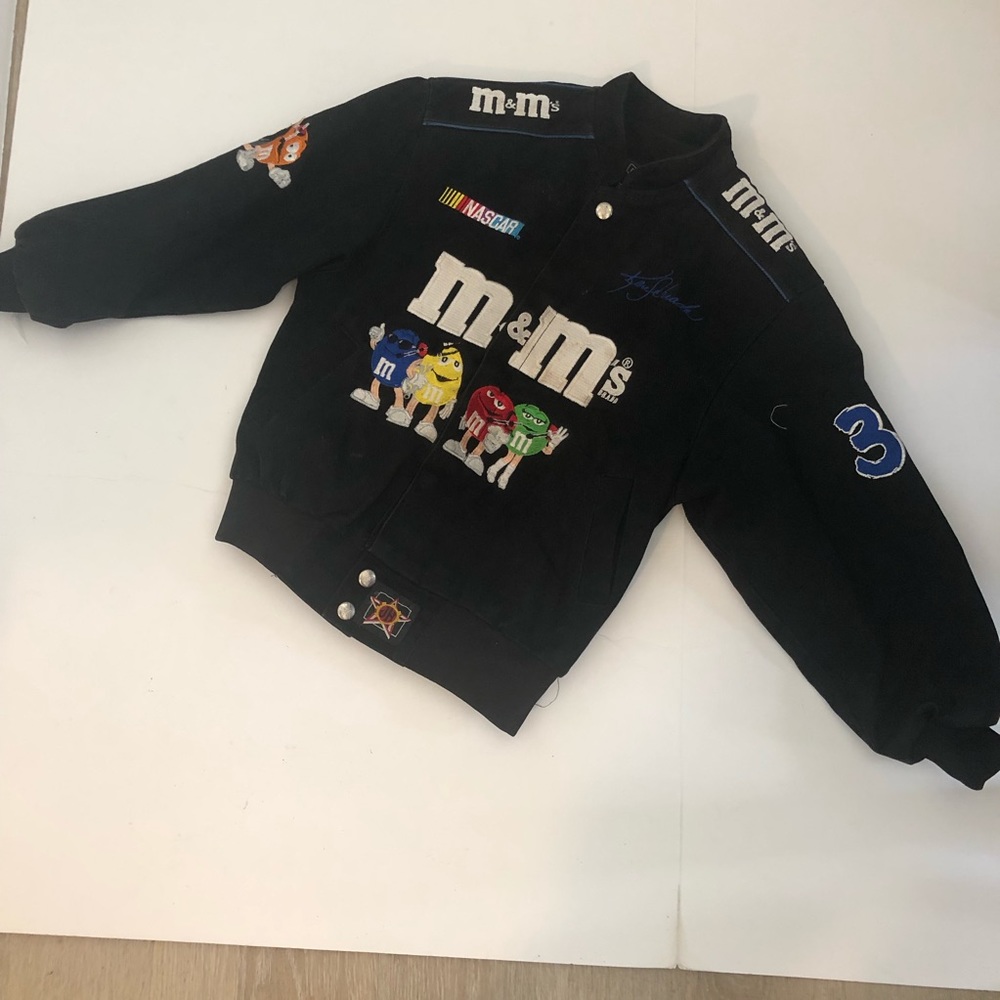 M&M’s vintage NASCAR child’s jacket size medium